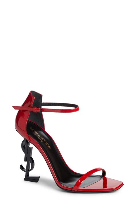 ysl red pumps|ysl pumps with zipper.